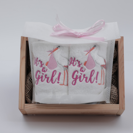 It's A Girl Towel